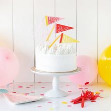 Load image into Gallery viewer, HBD811-Pink Birthday Cake Toppers
