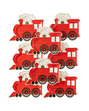 Load image into Gallery viewer, NOR941 - North Pole Express Train Shaped Plate
