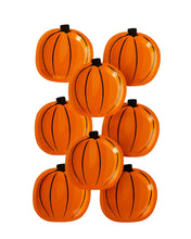 Load image into Gallery viewer, BCH941 -  Boo Crew Watercolor Pumpkin Shaped Plate
