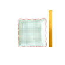 Load image into Gallery viewer, PGB942 - Gingham Plate Set
