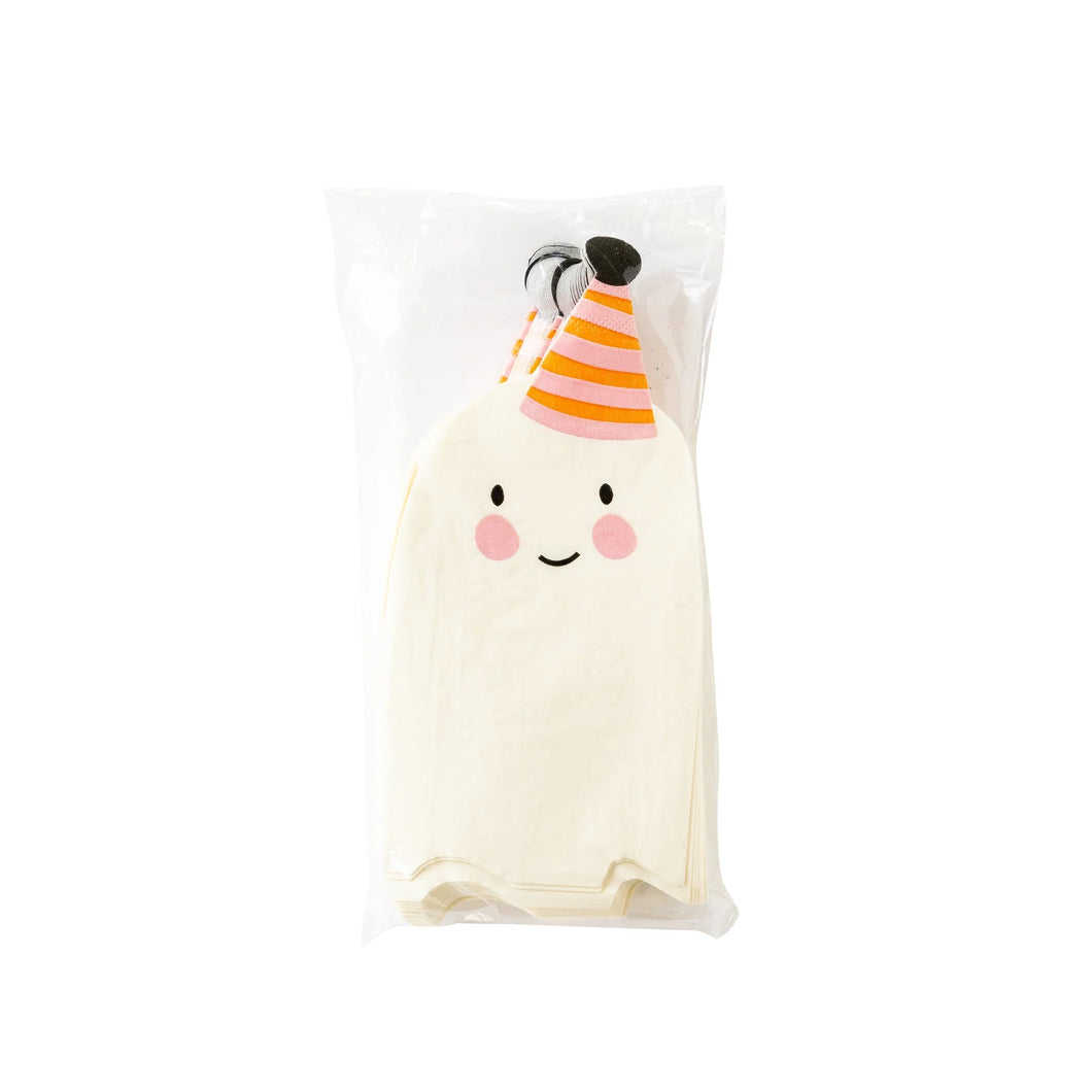 PARTY GHOST SHAPED PAPER DINNER NAPKIN