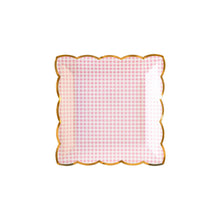 Load image into Gallery viewer, PGB941 - Pink Gingham Plate
