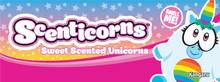 Load image into Gallery viewer, SCENTICORNS® Scented Stationery Broad line Markers 8ct.

