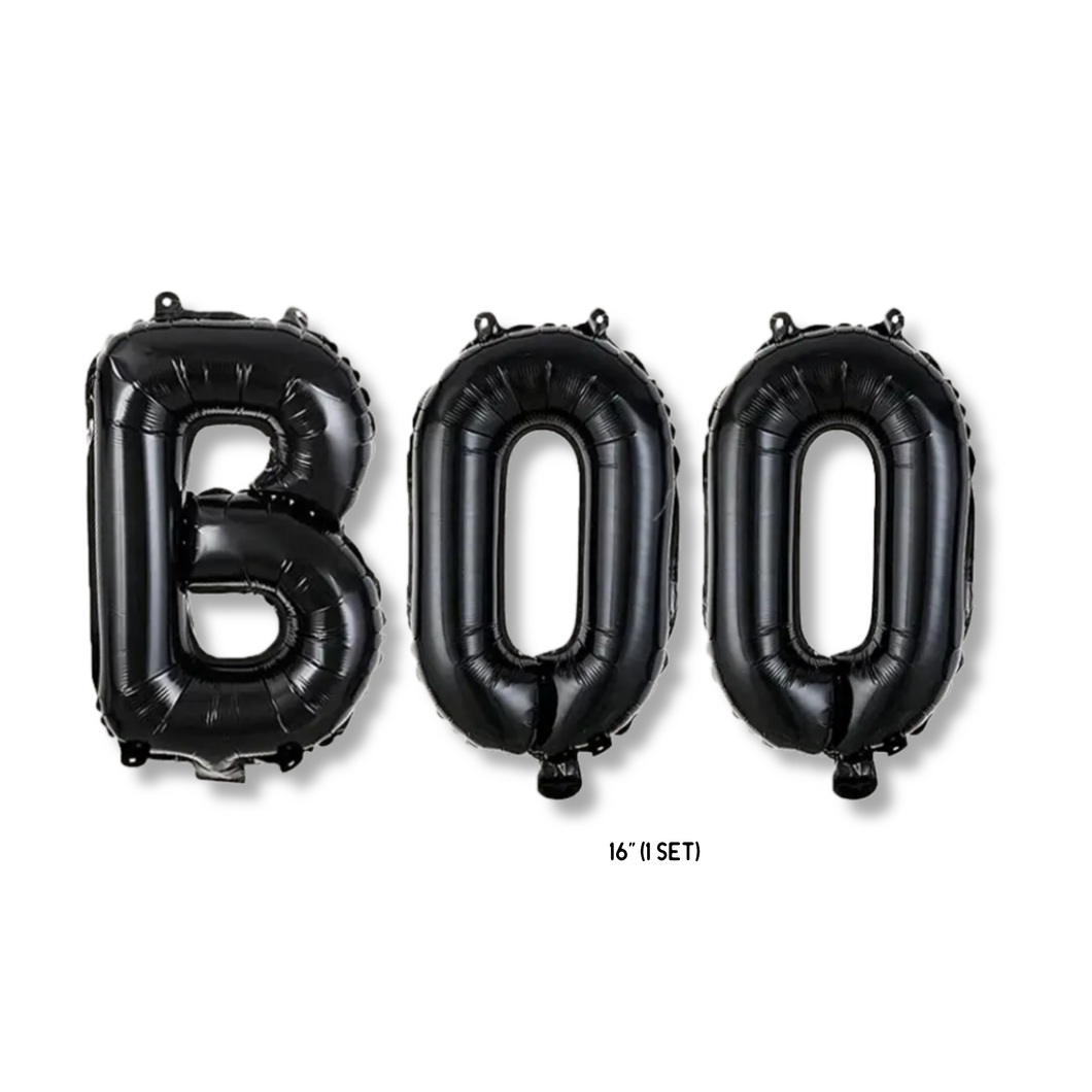BOO Foil Balloons