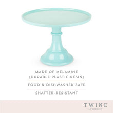 Load image into Gallery viewer, Mint Melamine Cake Stand by Twine Living
