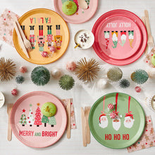 Load image into Gallery viewer, Christmas Characters Large Plates (10 Per Pack)
