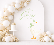 Load image into Gallery viewer, Silly Little Goose Birthday Backdrop Decal
