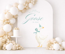 Load image into Gallery viewer, Silly Little Goose Birthday Backdrop Decal
