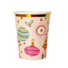 Load image into Gallery viewer, Vintage Christmas Cups 9oz
