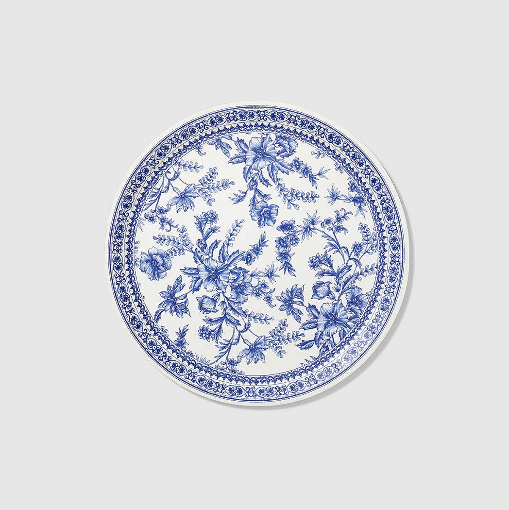 French Toile Large Plates (10 per pack)