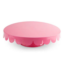 Load image into Gallery viewer, Pink Metal Cake Stand
