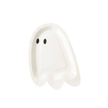 Load image into Gallery viewer, PUM1045 -  Hey Pumpkin Ghost Shaped Paper Plate
