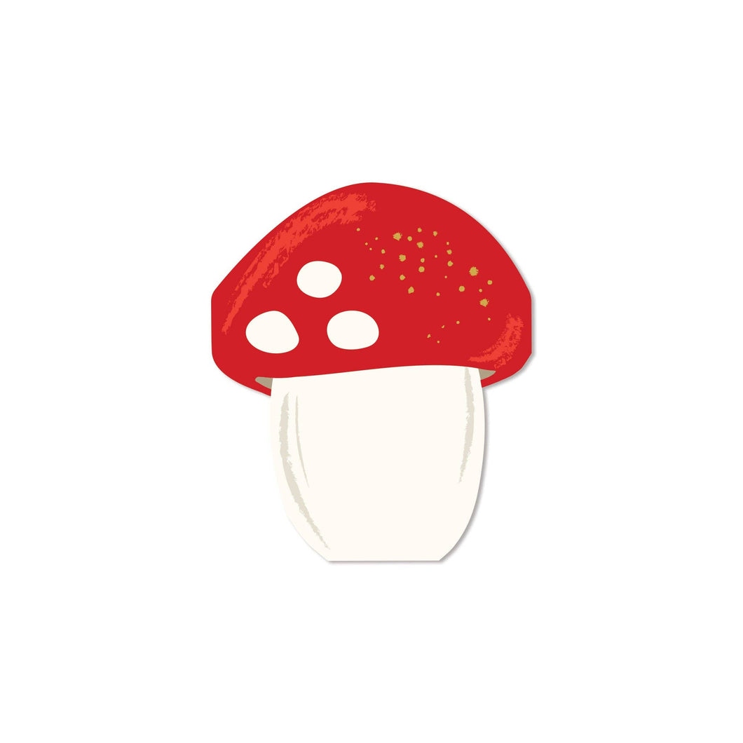 BTC1039 - Botanical Christmas Mushroom Napkin