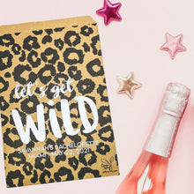 Load image into Gallery viewer, Let&#39;s Get Wild Party Favor Bags - Leopard Theme - Party Decor -  Party Animal - Treat Bags - Bachelorette Party - Bride To Be - Bach Weekend
