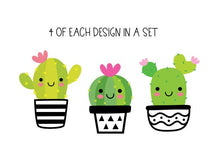 Load image into Gallery viewer, Cactus Paper Straws - Fiesta - Cactus - Llama - Summer Party - Birthday Party - Paper Straws - MOD - Black &amp; White
